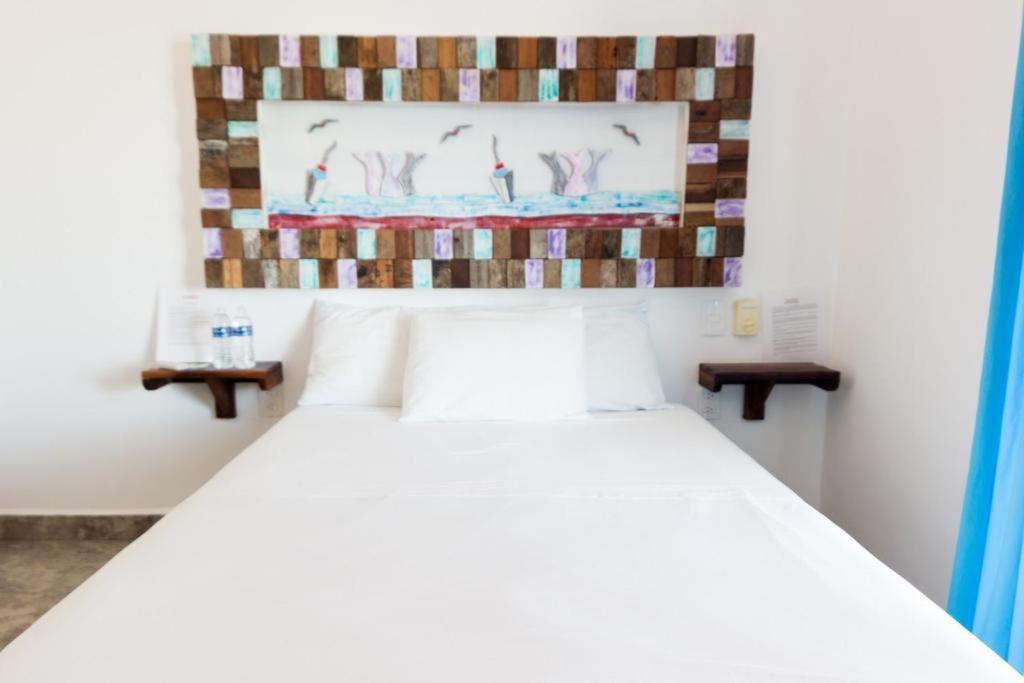 Hotel Blue Reef Frente Al Mar Mahahual Ngoại thất bức ảnh