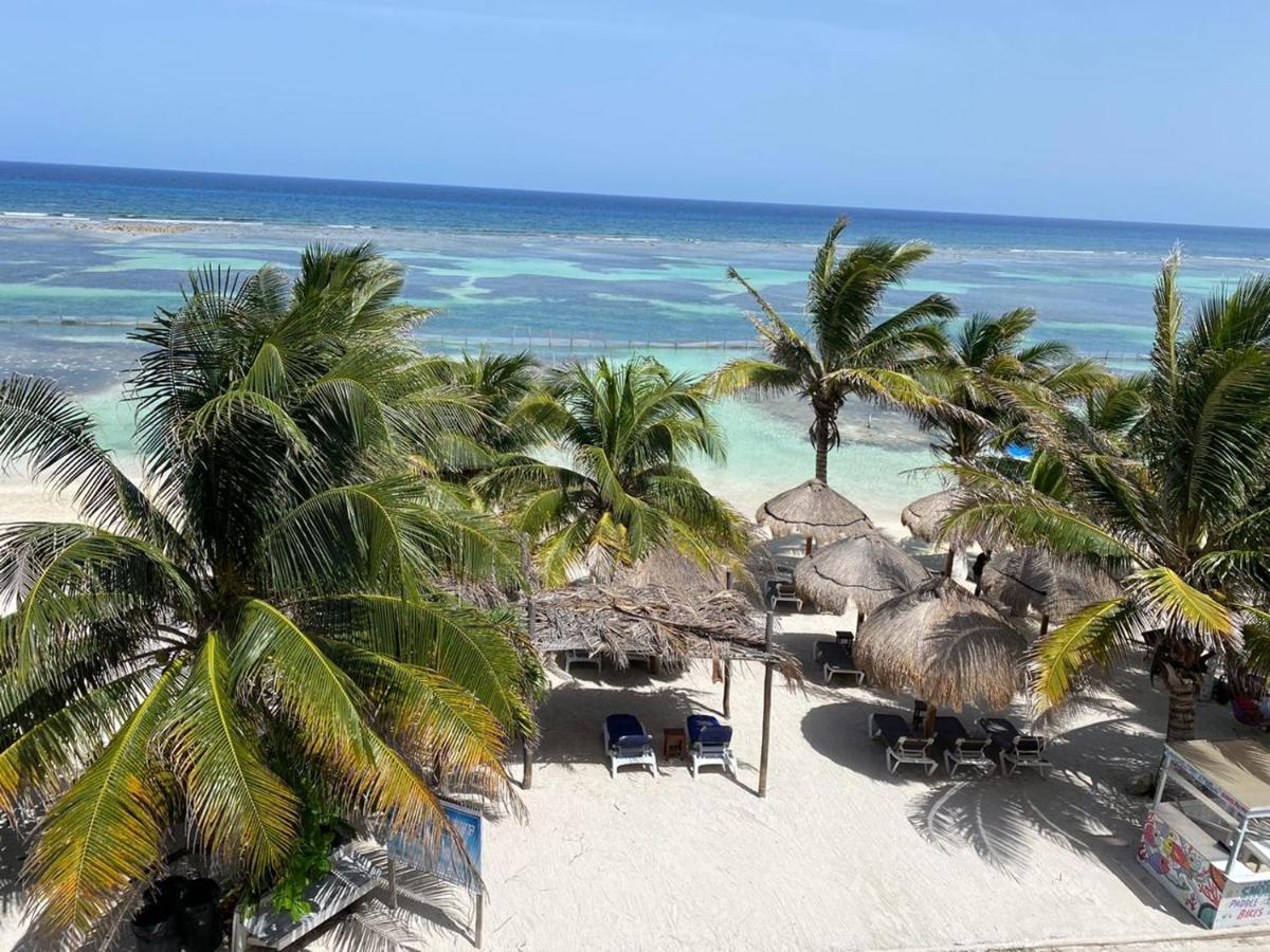 Hotel Blue Reef Frente Al Mar Mahahual Ngoại thất bức ảnh