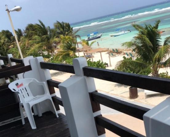 Hotel Blue Reef Frente Al Mar Mahahual Ngoại thất bức ảnh