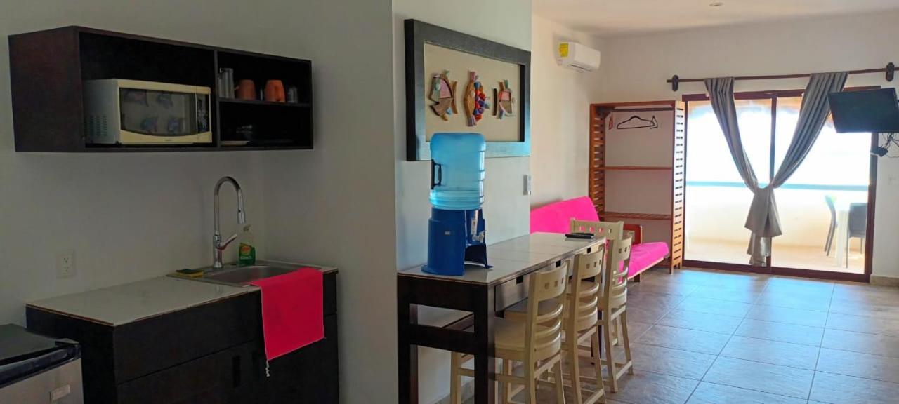 Hotel Blue Reef Frente Al Mar Mahahual Ngoại thất bức ảnh