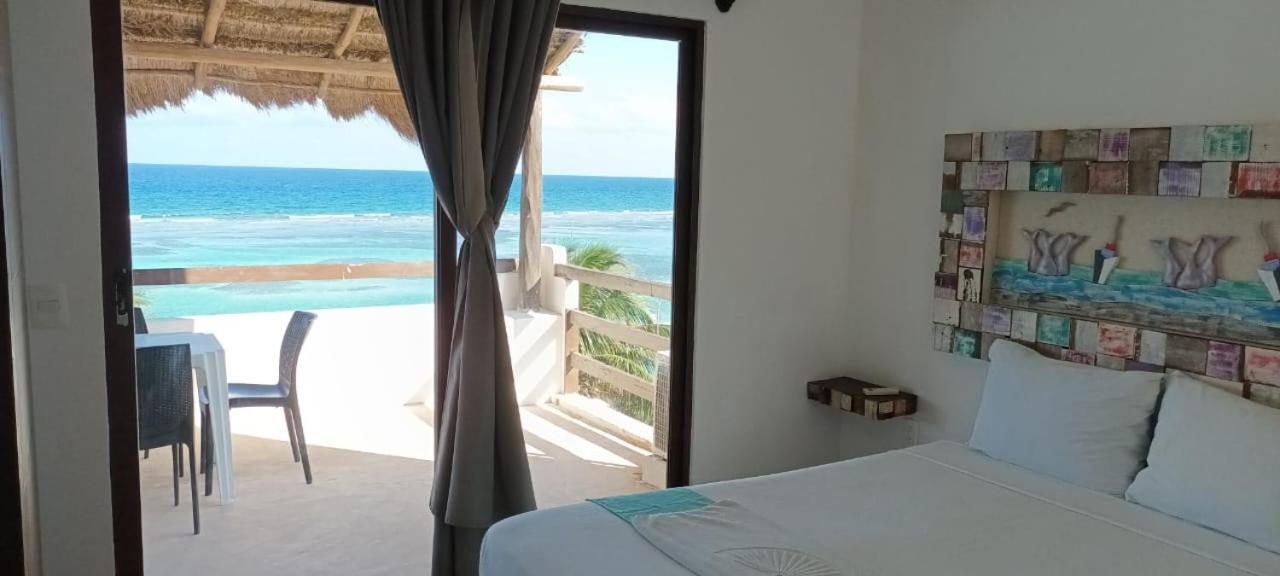 Hotel Blue Reef Frente Al Mar Mahahual Ngoại thất bức ảnh
