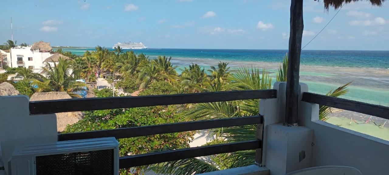 Hotel Blue Reef Frente Al Mar Mahahual Ngoại thất bức ảnh