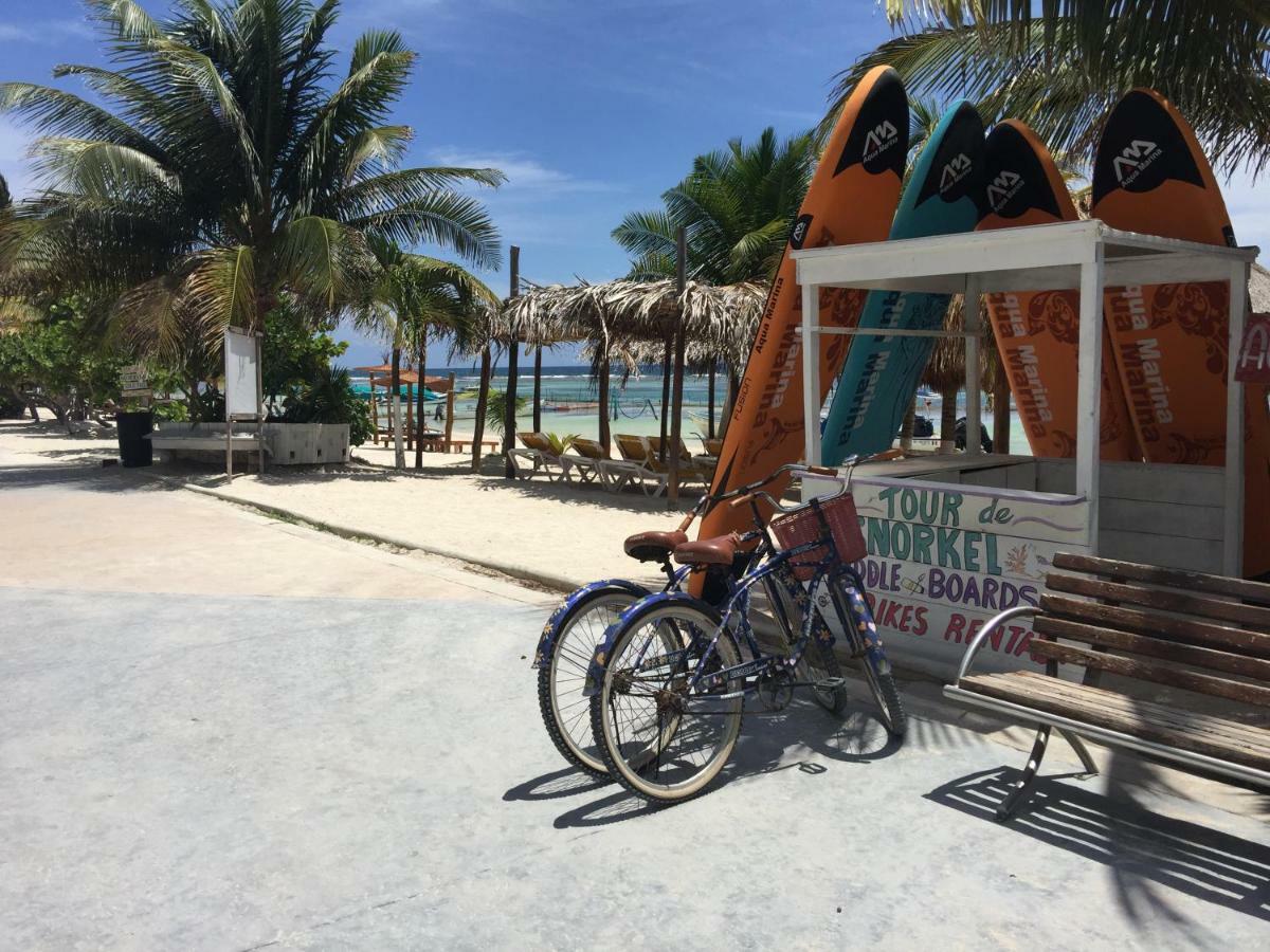 Hotel Blue Reef Frente Al Mar Mahahual Ngoại thất bức ảnh