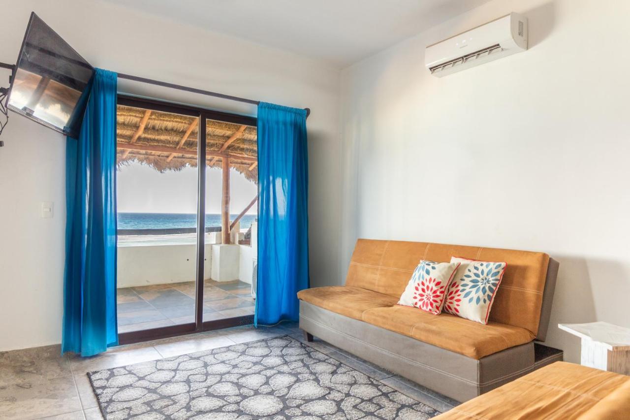 Hotel Blue Reef Frente Al Mar Mahahual Ngoại thất bức ảnh