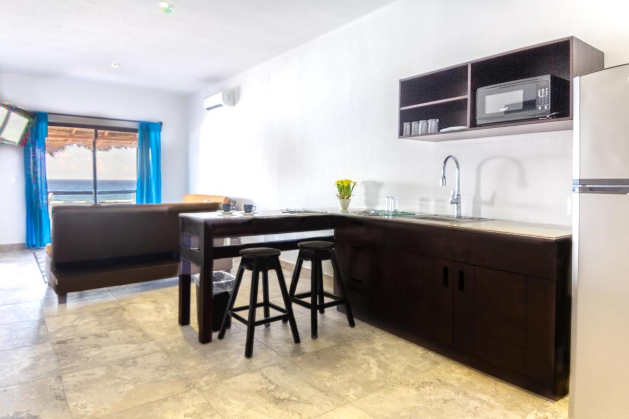 Hotel Blue Reef Frente Al Mar Mahahual Ngoại thất bức ảnh