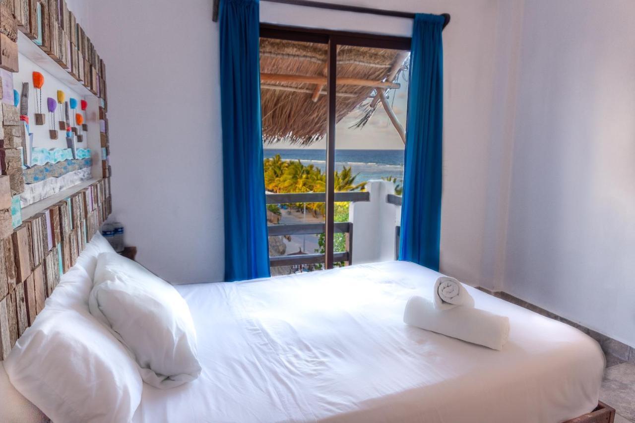 Hotel Blue Reef Frente Al Mar Mahahual Ngoại thất bức ảnh